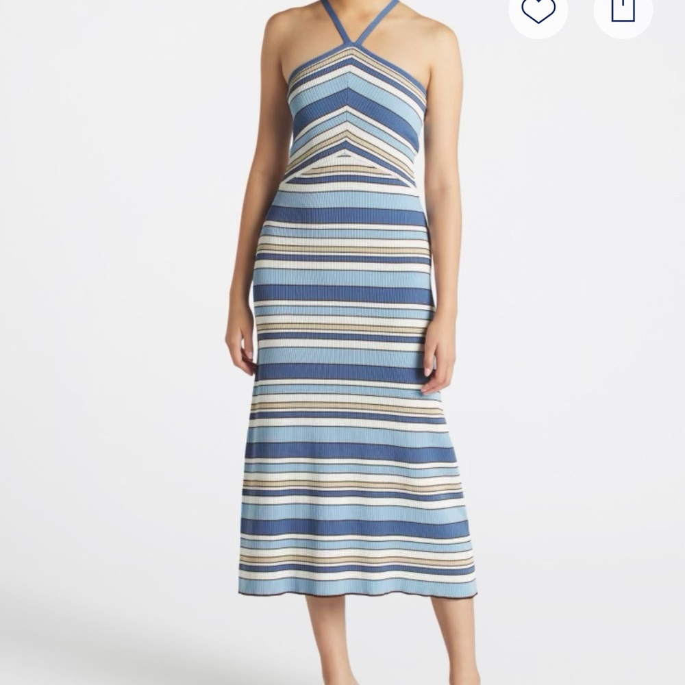 Stripe Knit Dress